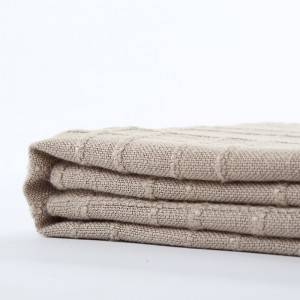 Factory Price Nader Tweed Knitted Throw Blanket - 100 % Bamboo Fiber  Blanket – Mentionborn