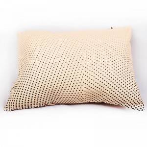 Recycled Polyester Polka Dot Pillowcase And Pillow Core Combination
