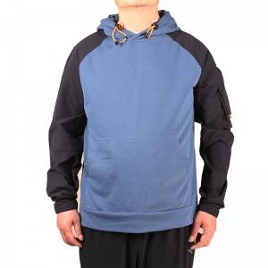 New Arrival China Polyester Yoga Pants - Men’s Mosaic Raglan Sleeve Hooded Sweater – Mentionborn