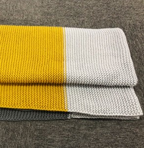 Knitted Blankets, Casual Blankets, Thick  Yarn  Woven