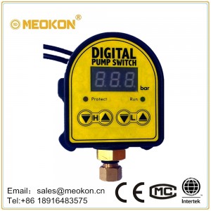 Meokon ອັດຕະໂນມັດ Waterproof Pump Digital ຄວບຄຸມຄວາມກົດດັນ Switch MD-SWF