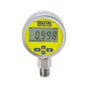 Meokon Meokon 0 to 600 Bar Water Oil Gas Digital Pressure Gauge Vacuum Manometer