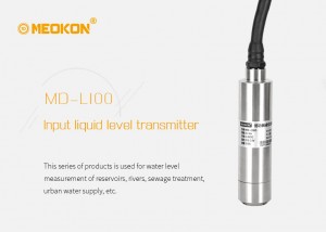Meokon Customized RS485 Output Submersible Level Transmitter ອັດຕາ IP68