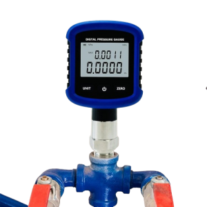 MD-S281 Meter High Precision Digital Hydraulic Pressure 10000 PSI 0.2% FS Accuracy Air Pressure Gauge 1/4 Inch NPT Thread na may Bluetooth Cell Phone Connection at 330° Rotation