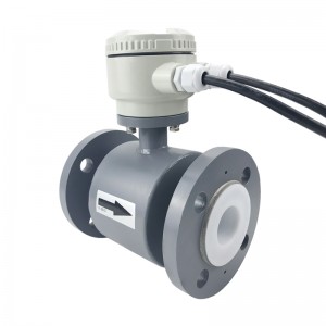 Digital Remote 10 inch DN250 Electromagnetic Chilled Water Flow Meter Electromagnetic Flow Meter