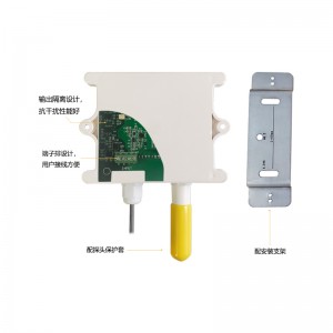 Sensor Suhu dan Kelembapan Pemasangan di Dinding Modbus Ruang Pompa Meokon