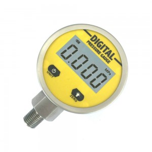 Meokon 2.5″ Diameter Digital Pressure Gauge with Batteries Powered