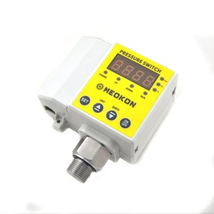 Meokon Adjustable Digital Pressure Switch ສໍາລັບຄໍາຮ້ອງສະຫມັກອຸດສາຫະກໍາ
