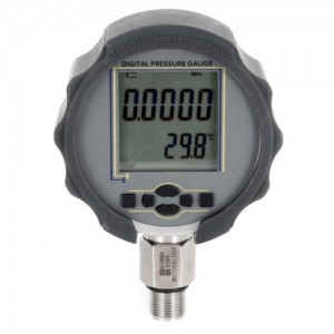 Meokon ຄຸນະພາບສູງ Black Low Pressure Vacuum Manometer Pressure Gauge