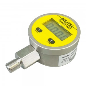 Meokon 1%Fs Digital Water Pressure Manometer Gauge with Ceramic Sensor Built-in