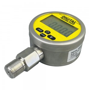 LCD Manometer Intelligent Digital Pressure Gauge kanggo Minyak Banyu Gas