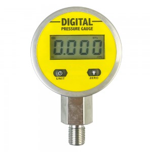 Digitálny hydraulický tlakomer s presnosťou 1% Fs