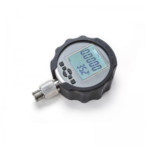 China Popular High Precision Intelligent Digital Pressure Gauge with Double Screen