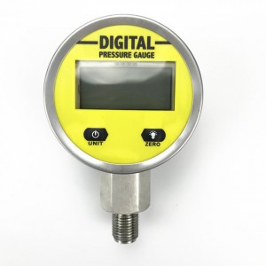 Moruo 1%Fs Accuracy Digital Pressure Gauge with Rubber Protection Cap