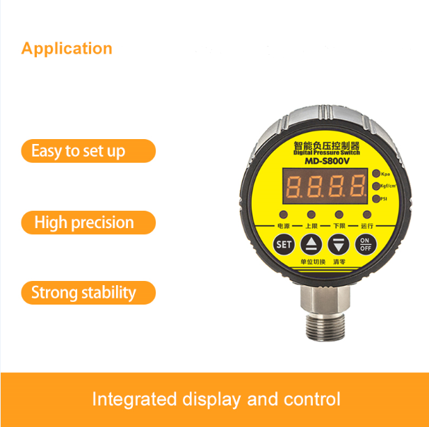 Tapassing fan MD-S Series Digital Pressure Controller Yn Air Compressor Industry