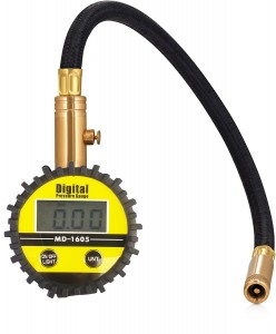 Medidor digital de pressão de pneus Meokon MD-1605