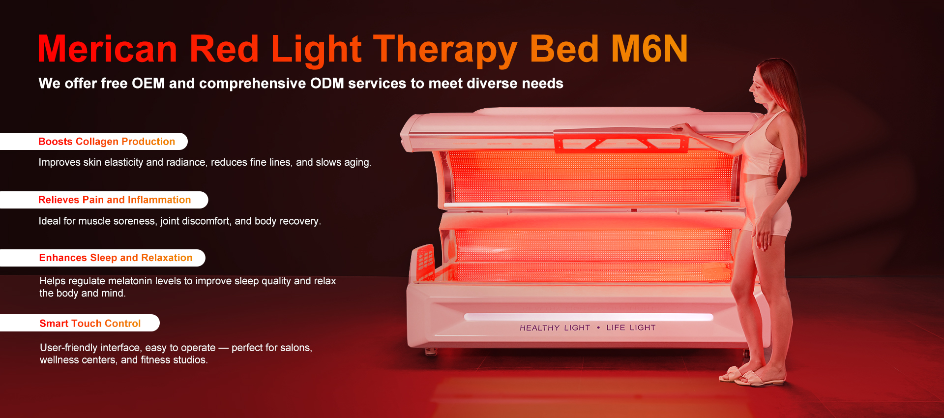 Is there any research that supports this? There is proof from doctors that red light therapy can help repair skin and manage pain.