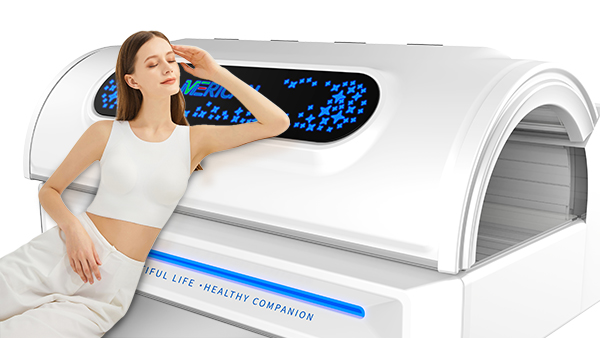 How often should you use targeted light therapy treatments for skin conditions?