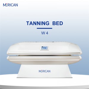 home lay down sunbed solarium tanning bed W4