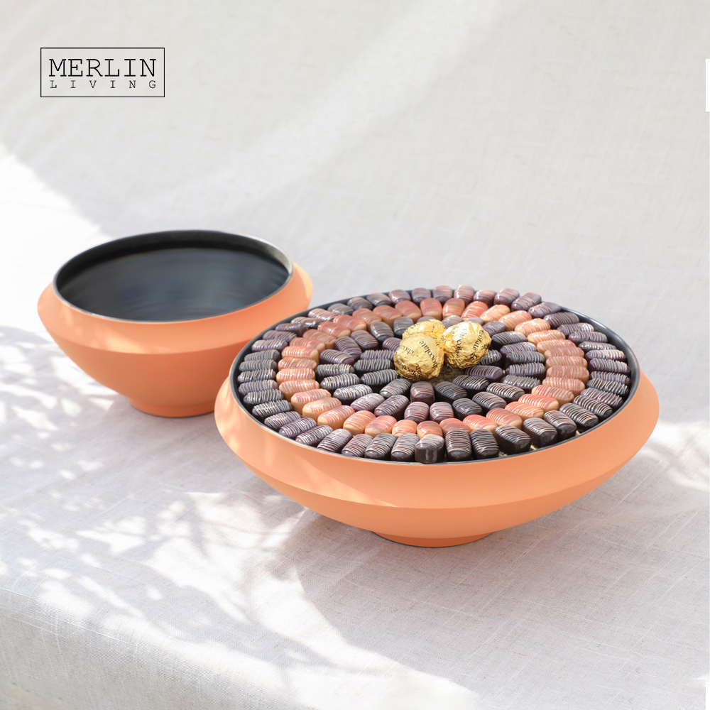 Merlin Living Hand Shaping Ceramic Chocolate Fruit Plate
