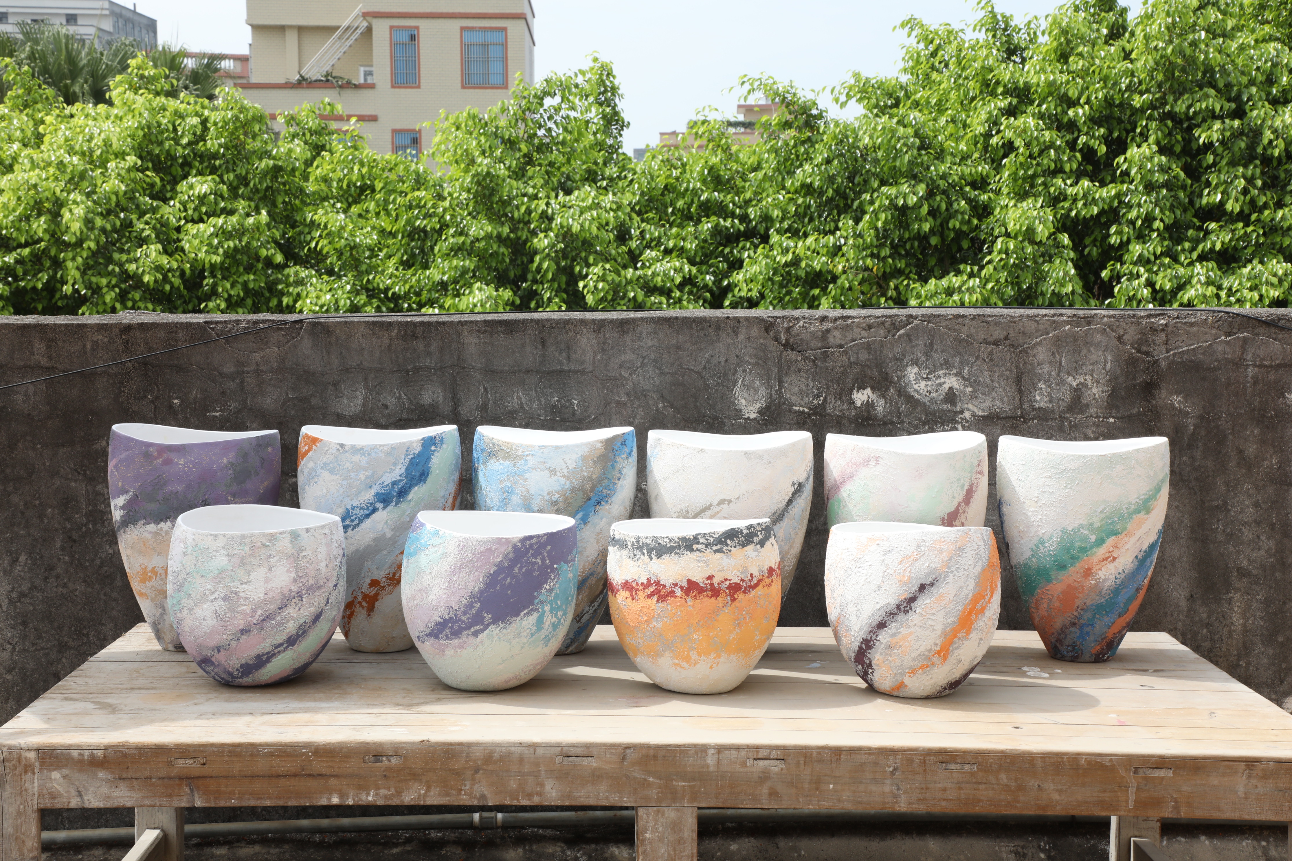 Merlin Living Introducing Our Unveils Exquisite Hand Painting Ceramic Vase Series