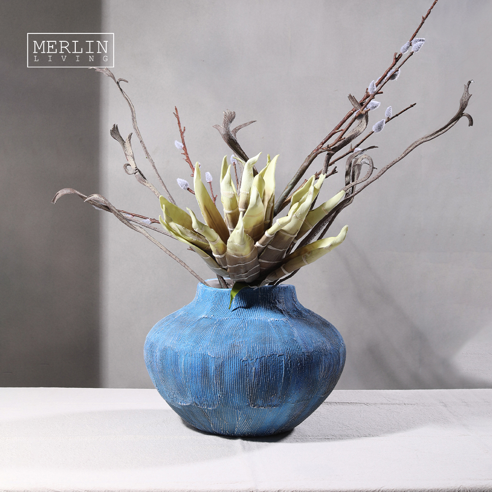plava slika dubokog mora vaza keramički ukras (4)