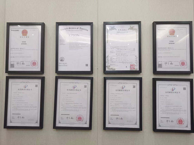 The company has obtained multiple certificates