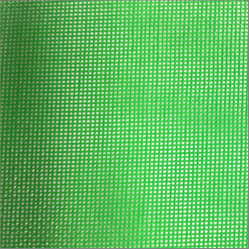 Pvc Mesh Sheet PVC Coated Safty net is hot resistant and heat sealable Green