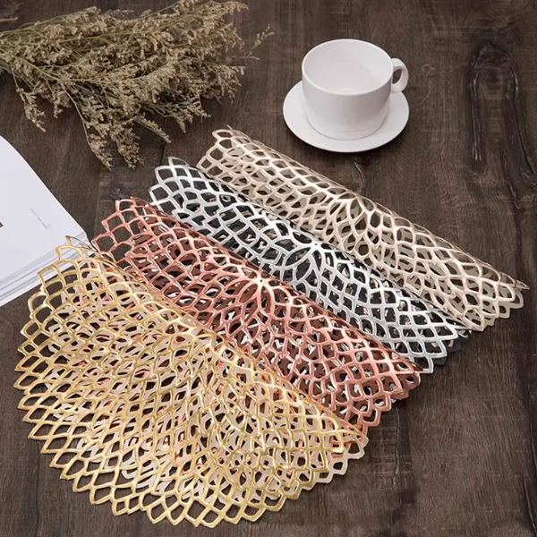 Elevate your dining experience with PVC placemats: the perfect blend of style and function