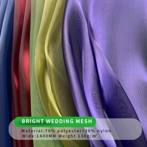 2023 Latest Style Wedding Mesh Fabric
