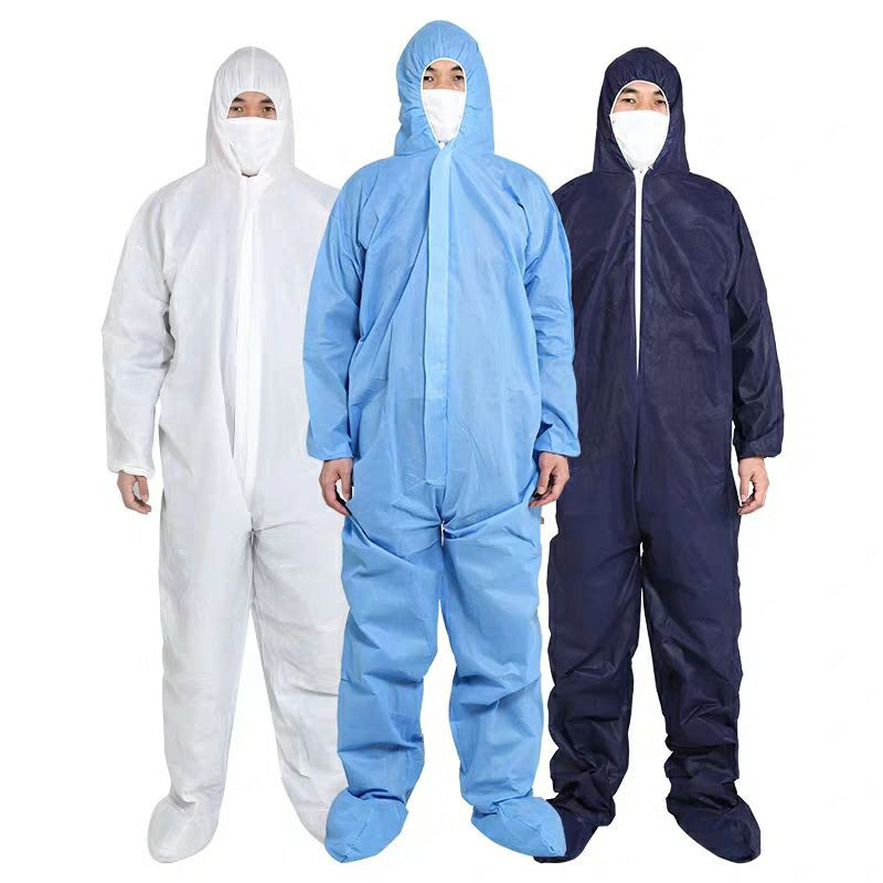 CE White XXL Microporous Disposable Medical Coverall (1)