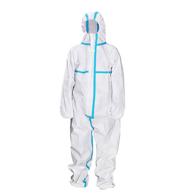 Non-Toxic-White-SMS-Hooded-Disposable-Protective-Coverall-1