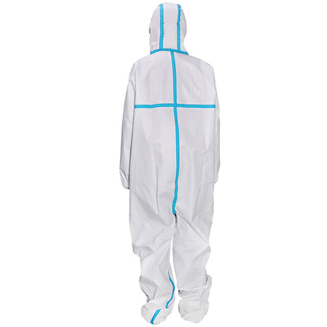 Mutiple Size Full Body 120g Disposable Work Coveralls