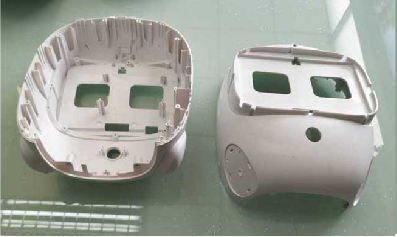 China OEM Injection Moulding Items Manufacturers - Plastic head shell for robot – Mestech