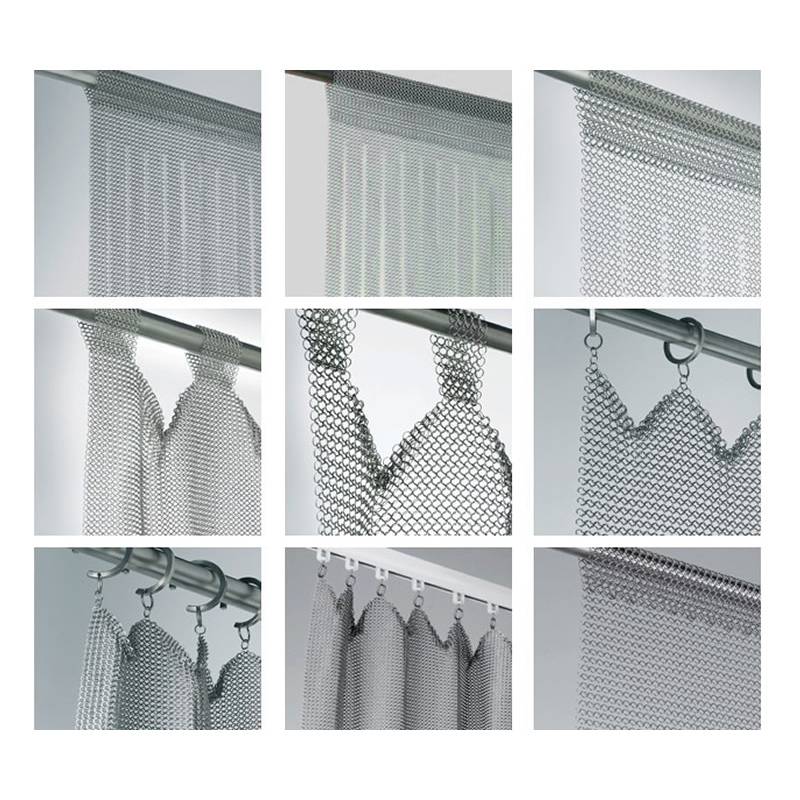 China Supplier Architectural Woven Metal Mesh Screen - Chainmail Curtain Decorates Your Room And Office – BOEDON