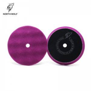 Wholesale Price Car Buffing Pad Kit -  5″ Purple medium cut pad ( waffle ) – North Wolf