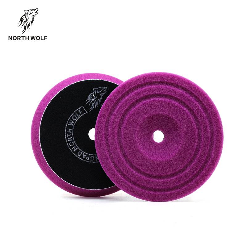 Hot sale North Wolf Pad - 5″ Purple medium cut pad ( Centrifugal Ring ) – North Wolf