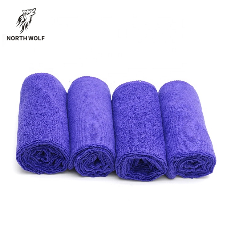 High Quality Private Label Car Care - Blue Car Cleaning Microfiber Towel – North Wolf