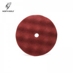 6″Maroon light cut pad (waffle)