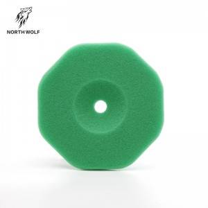 5″ Green heavy cut pad (Octagonal)