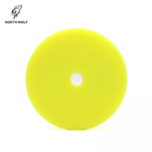 6″ Yellow medium cut foam pad