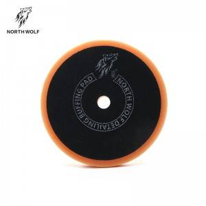 5″Orange polishing waffle& covnvex pad