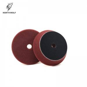Hot New Products China Color Maroon Foam Pad Sponge Buffing Polishing Pad Cleaning Detailing Pad
