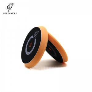 5” Orange polishing pad