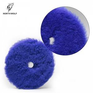 High Quality for China 6″ Magic Tape Wool Buffing Pad for Polishing Car