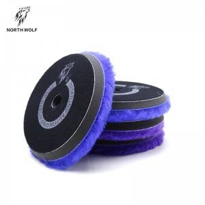 6” Purple wool buffing pad