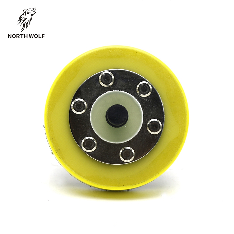 Hot New Products Auto Care Products - 3″ Yellow Backing Plate – North Wolf