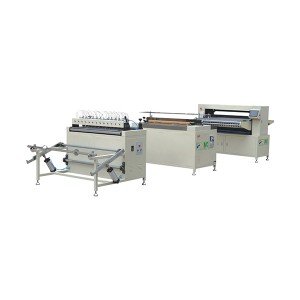 PLCZ 55-600-II Full-auto Knife Paper Pleating Production Line