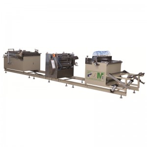 PLGT-600 Linie de producție de pliere a hârtiei rotativă completă