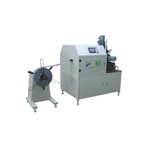 PLJY109-500 Folsleine automatyske luchtfilter Diamond Mesh Spiral Pipe Center Crimping Machine